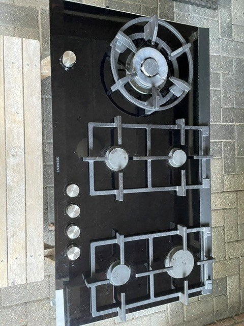 Gaskookplaat, Gebruikt, Ophalen of Verzenden, Inbouw, Gas