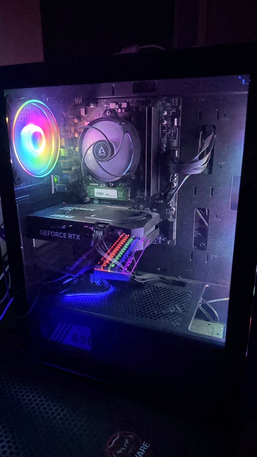 EXTREMEGAMER CLASSIC LVL 3 V4 -RTX 5060 AMD Ryzen 7 RTX 5060, Ophalen, 32 GB, Zo goed als nieuw, Gaming