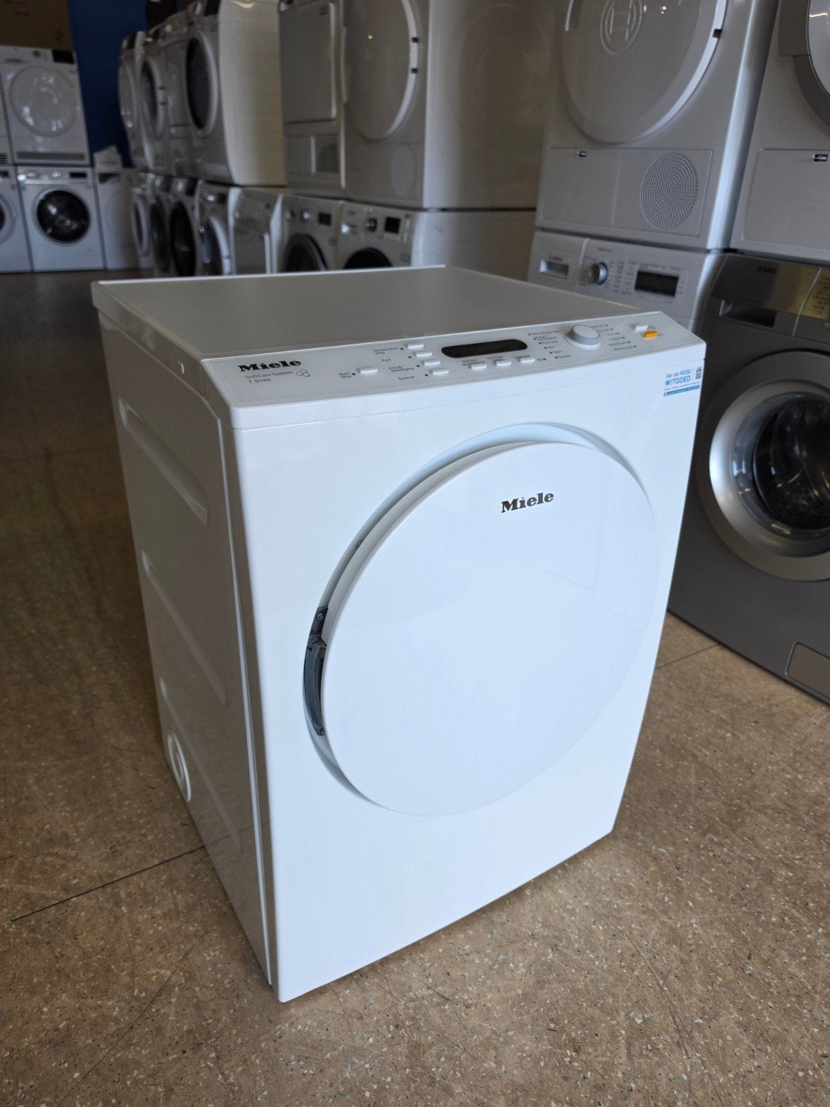 Miele T 9146 Softcare afvoerdroger | 6 kilo | Gratis thuis ✅, Jirnsum, 6 tot 8 kg, Ophalen of Verzenden, Voorlader