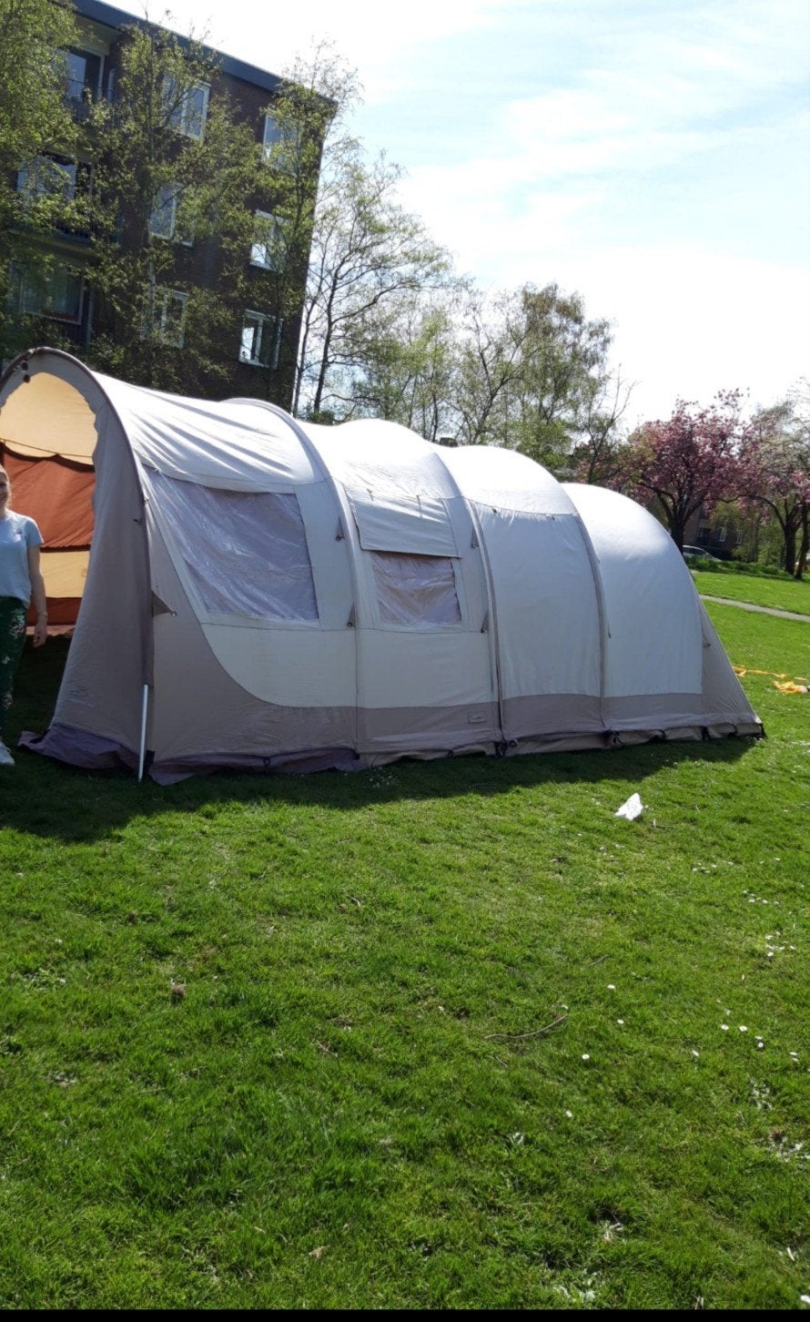 Bardani tunneltent – 6 personen, Caravans en Kamperen, Ophalen of Verzenden, Gebruikt
