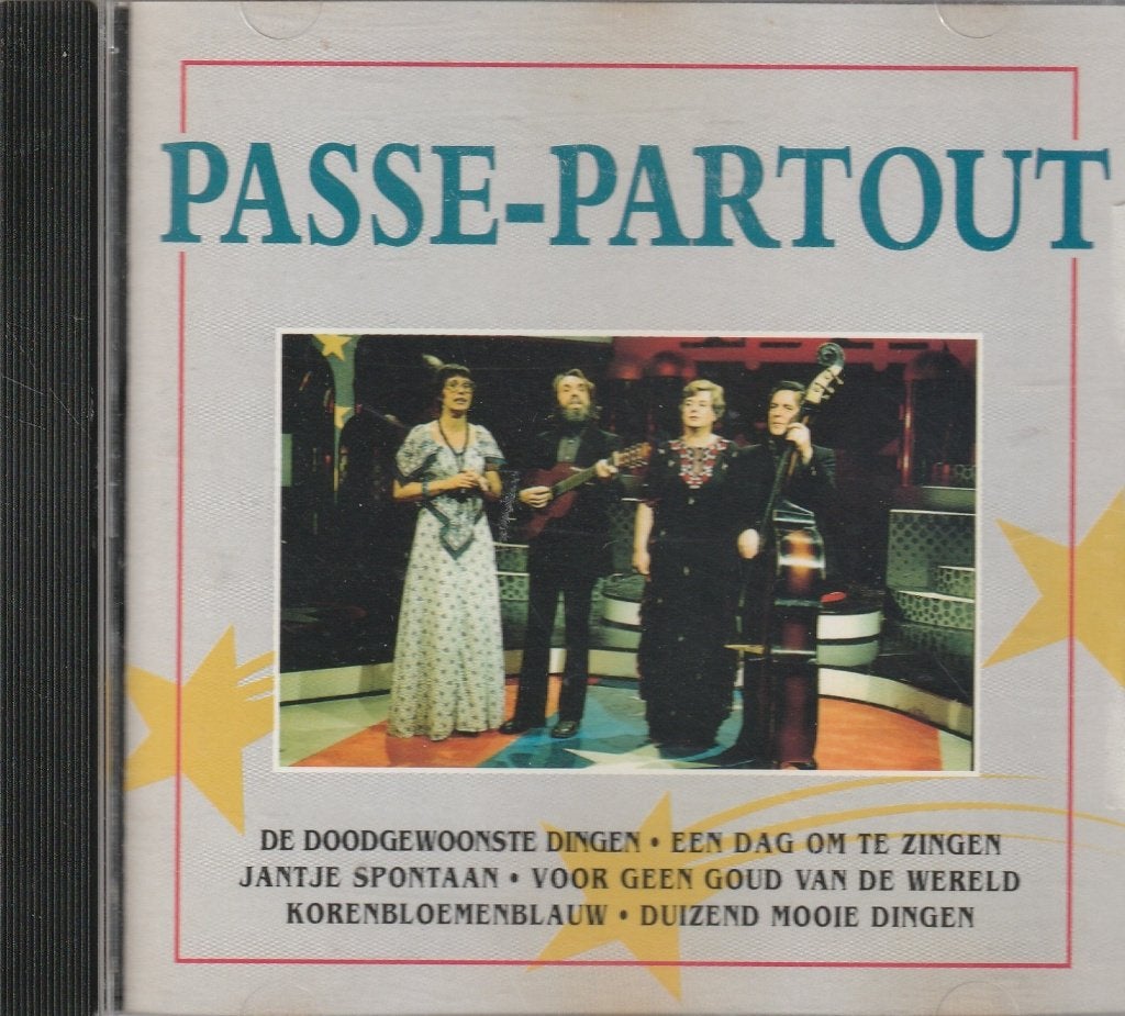 Passe-Partout  De Doodgewoonste Dingen, Verzenden, Zo goed als nieuw, Levenslied of Smartlap