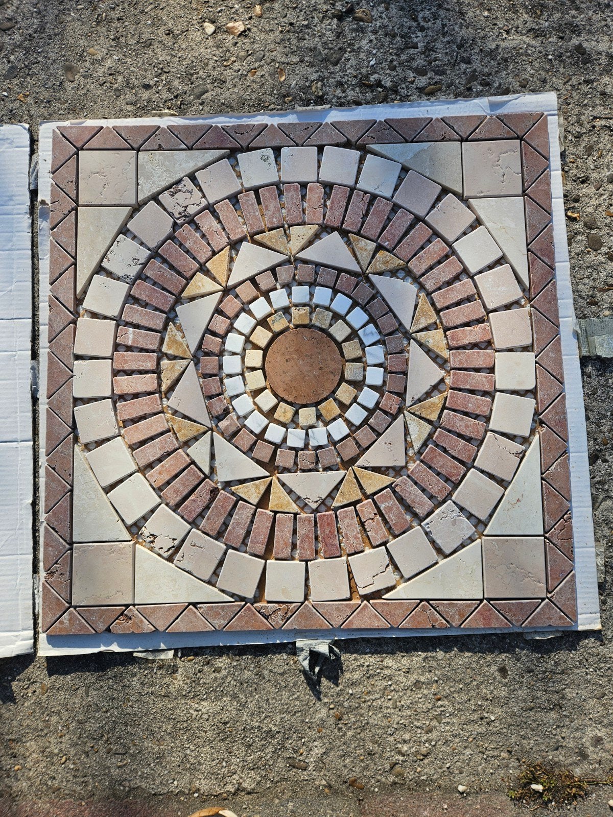 Nieuwe mozaïek tegel 65x65 cm, Ophalen, 60 cm of meer, Nieuw, Minder dan 5 m²
