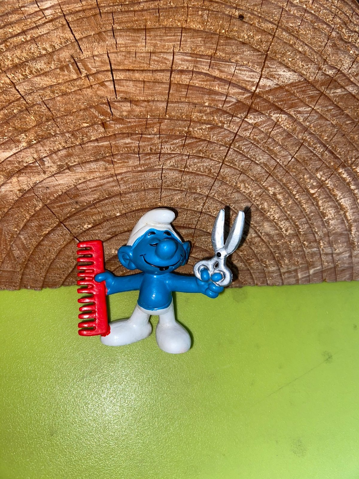 Smurfen kapper smurf, Verzamelen, Ophalen of Verzenden, Zo goed als nieuw, Verschillende Smurfen