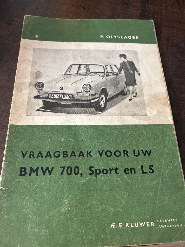 Vraagbaak bmw 700, Ophalen of Verzenden