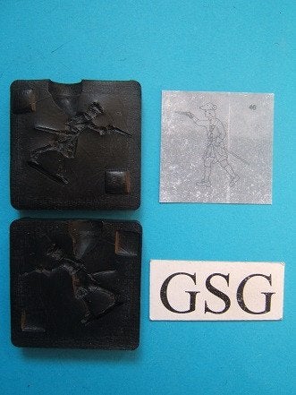 Soldier with pistol PA46 nr. 27058-01, Ophalen, Nieuw, 1:35 tot 1:50