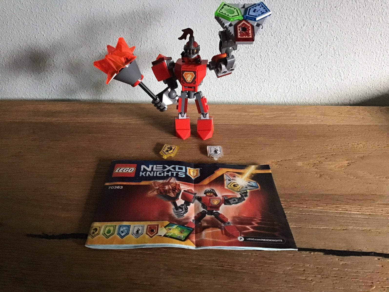Lego Nexo Knights 70363 - Battle Suit Macy, Ophalen of Verzenden, Gebruikt