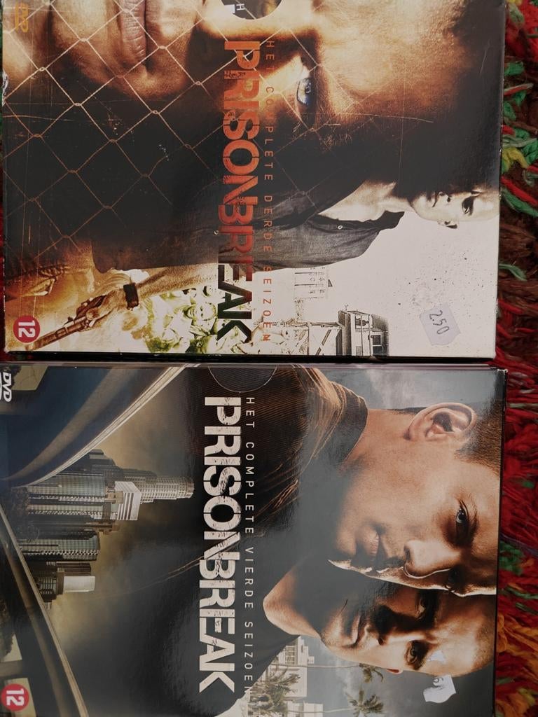 Prison Break Seizoen 3  & 4 DVD Boxset, Gebruikt, Boxset, Ophalen of Verzenden, Actie en Avontuur