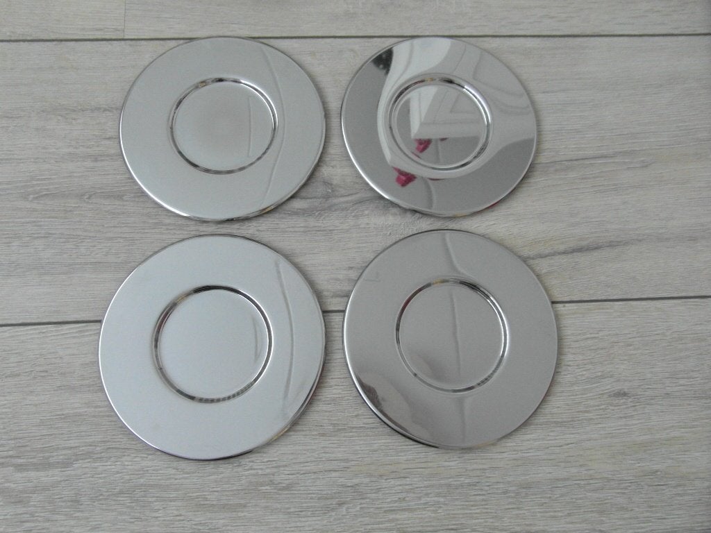 4 aluminium onderzetters, Ophalen of Verzenden