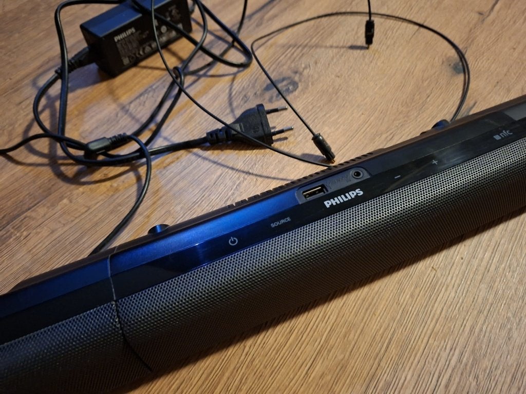 Philips HTL3160B/12 soundbar + subwoofer, Ophalen, Bluetooth, Zo goed als nieuw