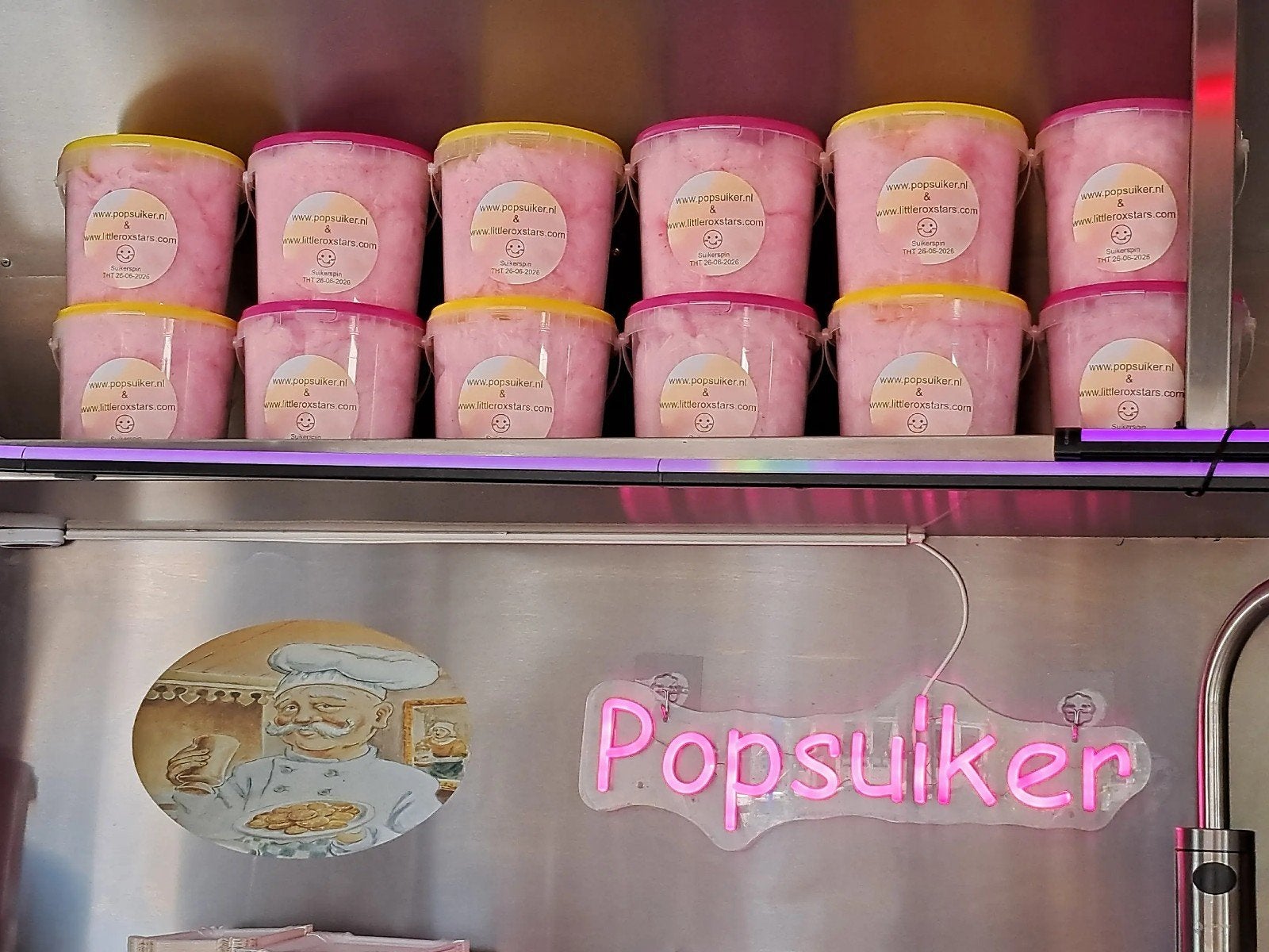 poffertjes op locatie, Cateraar