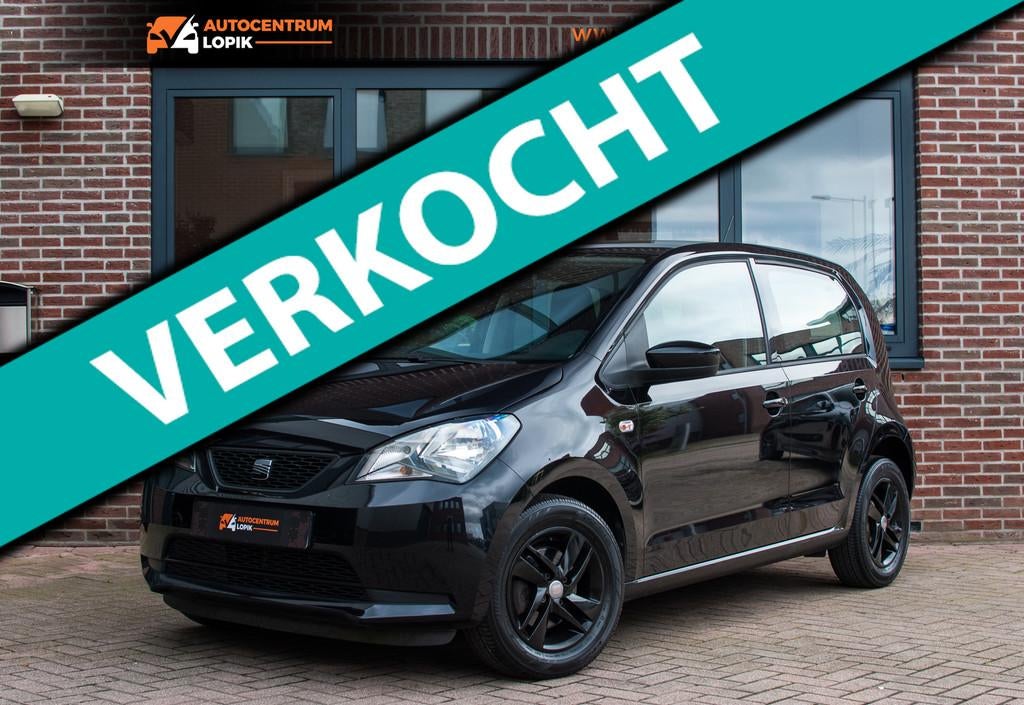 Seat Mii 1.0 Style Chic Airco*Elektrische ramen*LM velgen, Voorwielaandrijving, Euro 5, Stof, Gebruikt
