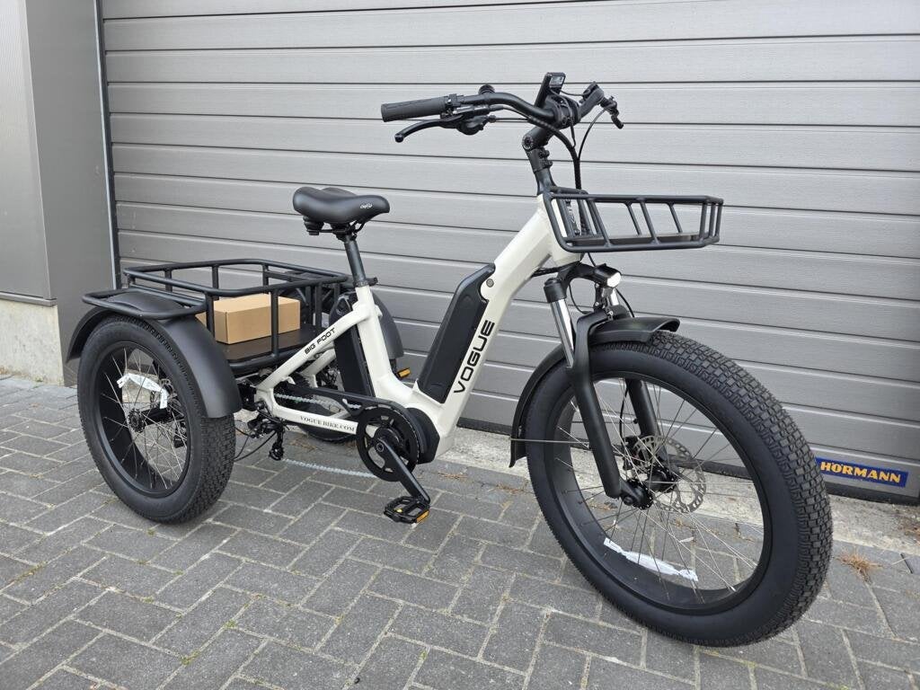 NIEUW Vogue Big foot Elektrische driewieler 3-wieler 2x accu, Overige merken, Nieuw, Ophalen of Verzenden, Minder dan 47 cm