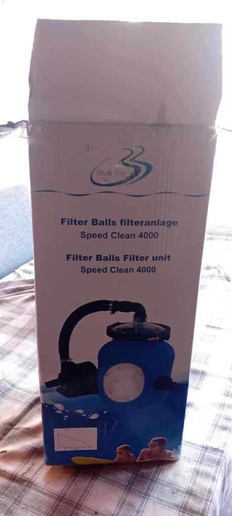 Blue Bay Speed Clean 4000 Zwembadfilter, Ophalen, Nieuw