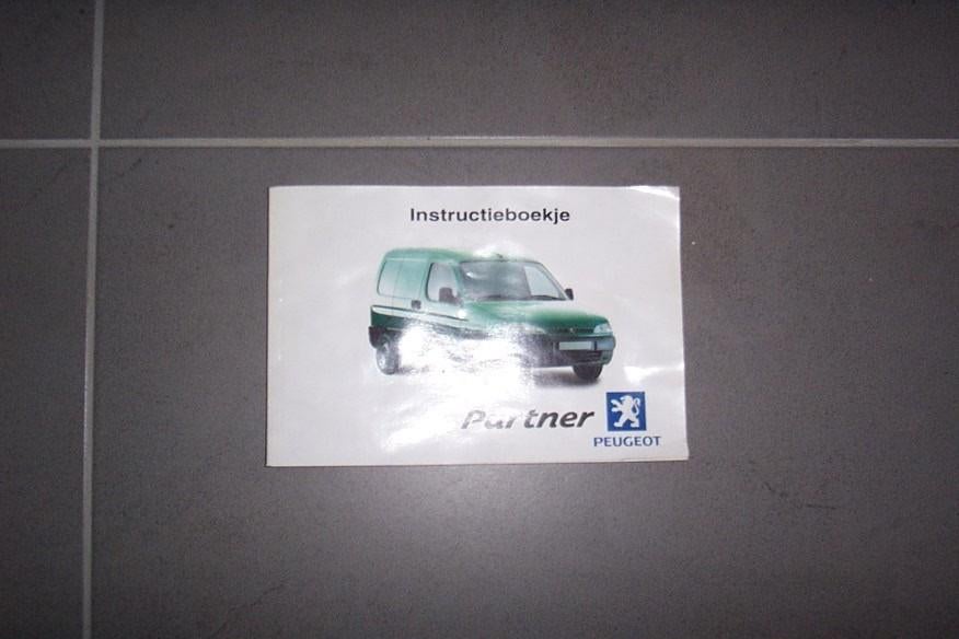 Gebruikershandleiding voor PEUGEOT PARTNER    1997/2004, Ophalen of Verzenden