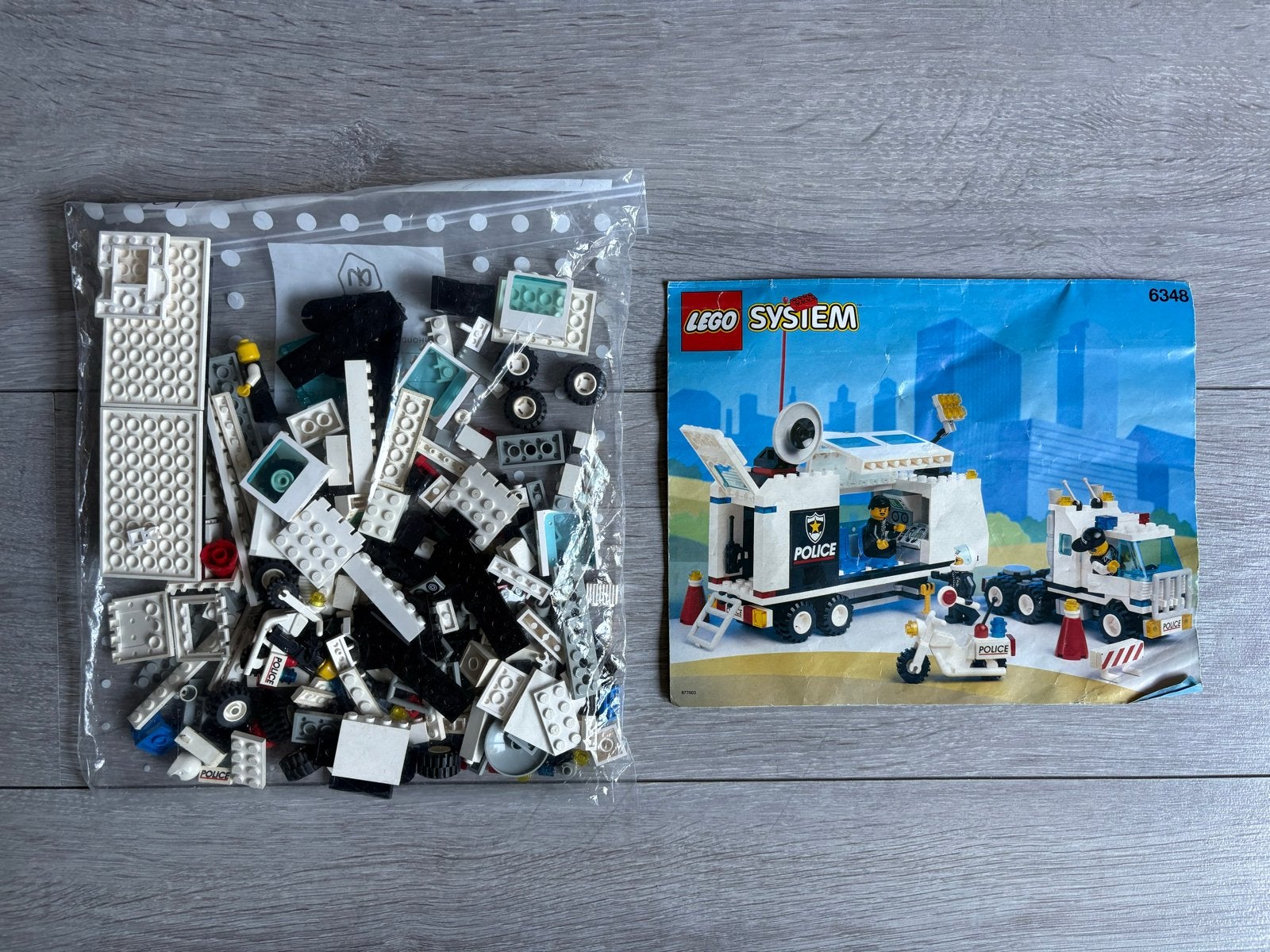 Lego System 6348: surveillance squad, Ophalen of Verzenden, Gebruikt, Complete set, Lego