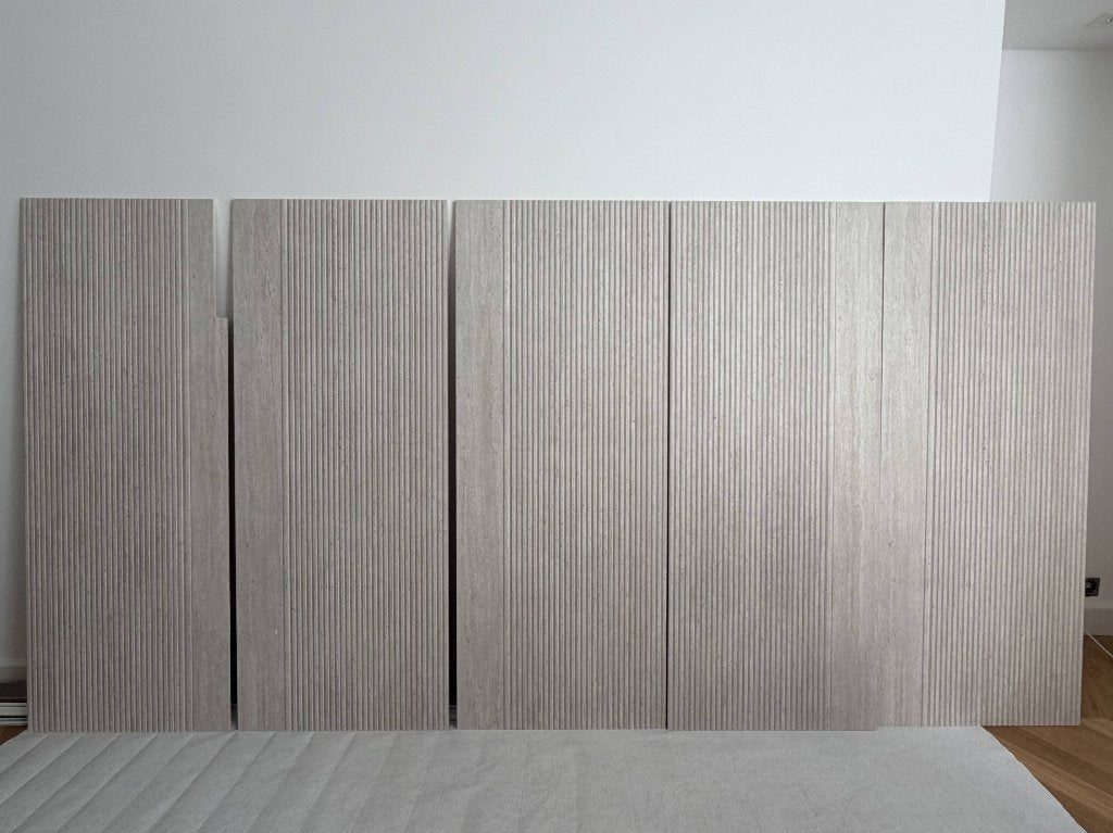 Porcelanosa Taranto bone stripe 59,6x150 circa 4.5m2, Ophalen, 60 cm of meer, Nieuw, Minder dan 5 m²