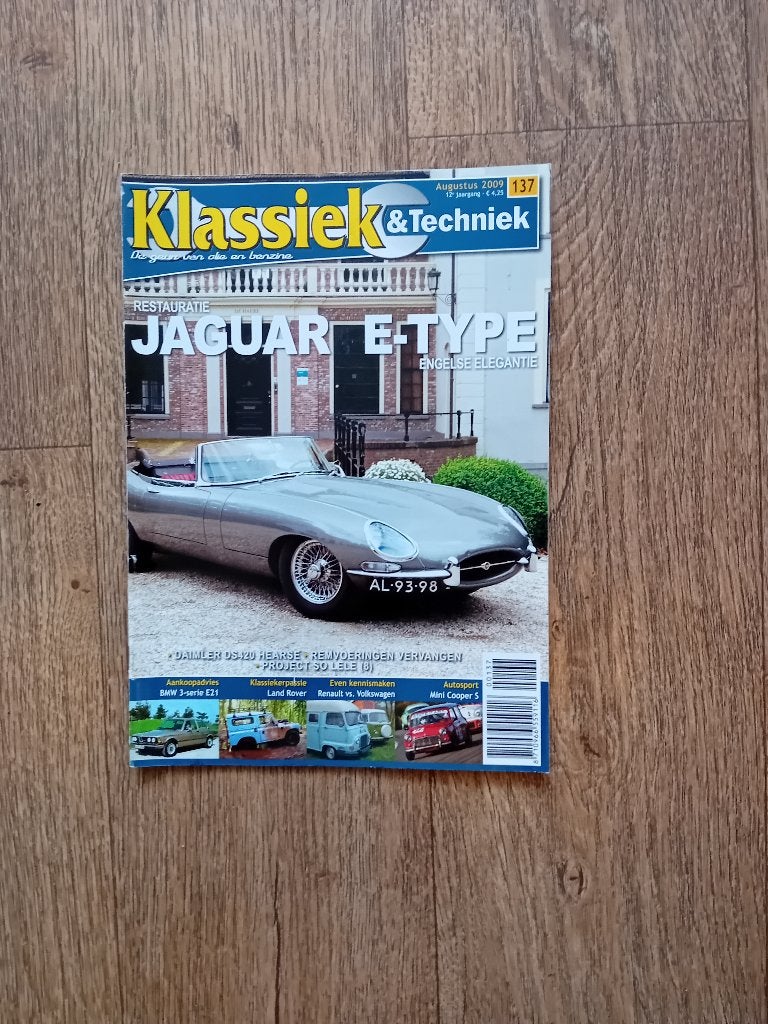 Klassiek & techniek nr. 137 - augustus 2009, Ophalen of Verzenden, Gelezen, Algemeen