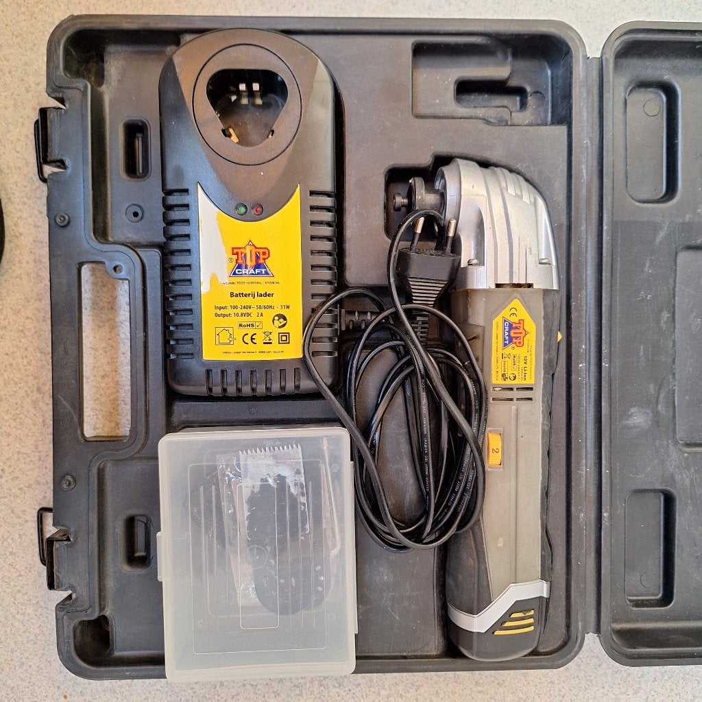 Multitool TopCraft, Doe-het-zelf en Verbouw, Ophalen of Verzenden, Gebruikt, Minder dan 600 watt, Overige typen