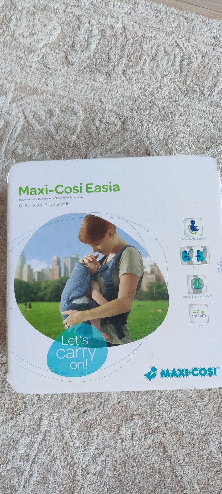 Maxi Cosi Easia Buikdrager - Comfortabel en Veilig, Ophalen