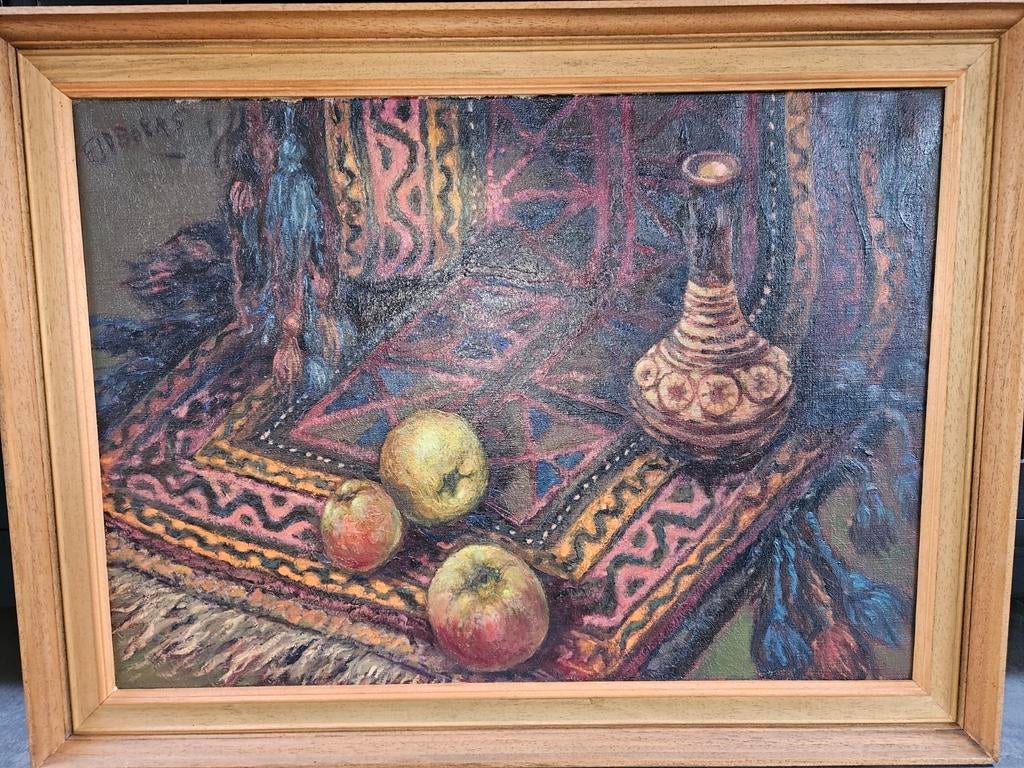 Olieverf stilleven F.D.J. Boers (1914-1987), Antiek en Kunst, Ophalen