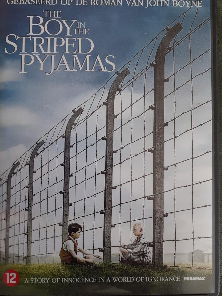 DVD The Boy in the Striped Pyjamas - Ontroerend Drama, Vanaf 12 jaar, Ophalen of Verzenden, Zo goed als nieuw, Drama