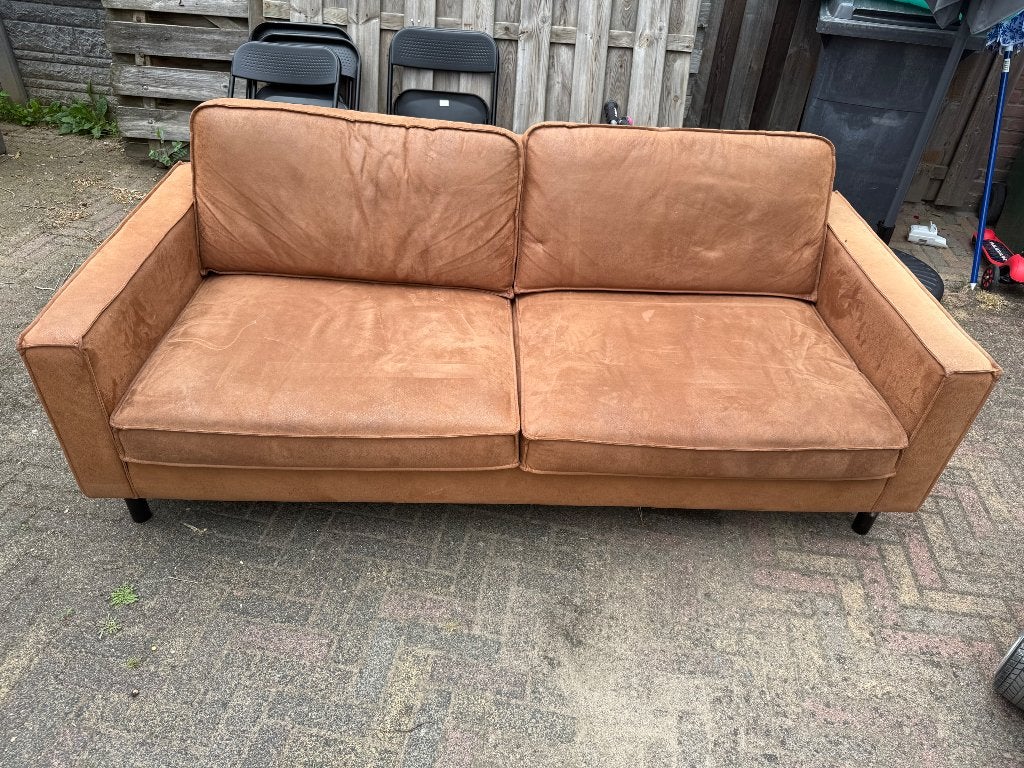 Drie zits bank, Ophalen, Gebruikt, Driepersoons, 75 tot 100 cm
