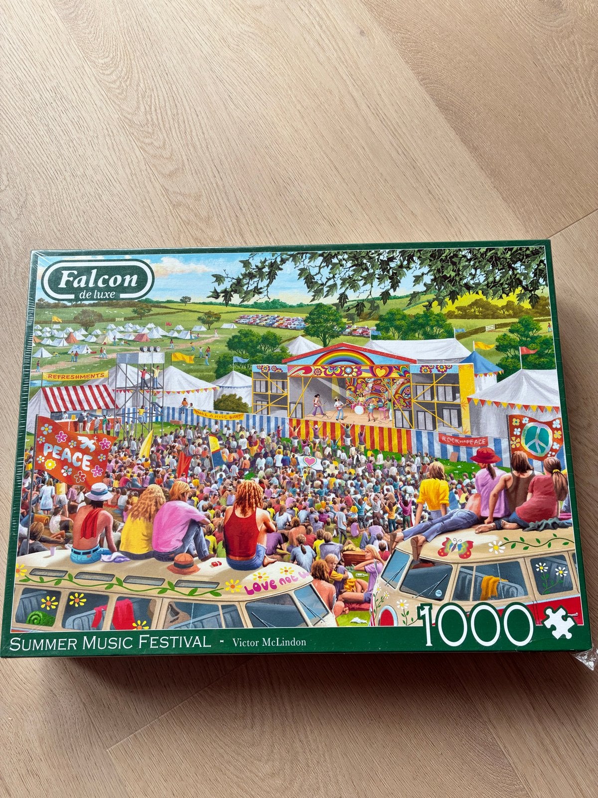Falcon de luxe 1000 stukjes - Summer Music Festival, Ophalen of Verzenden, 500 t/m 1500 stukjes, Nieuw, Legpuzzel