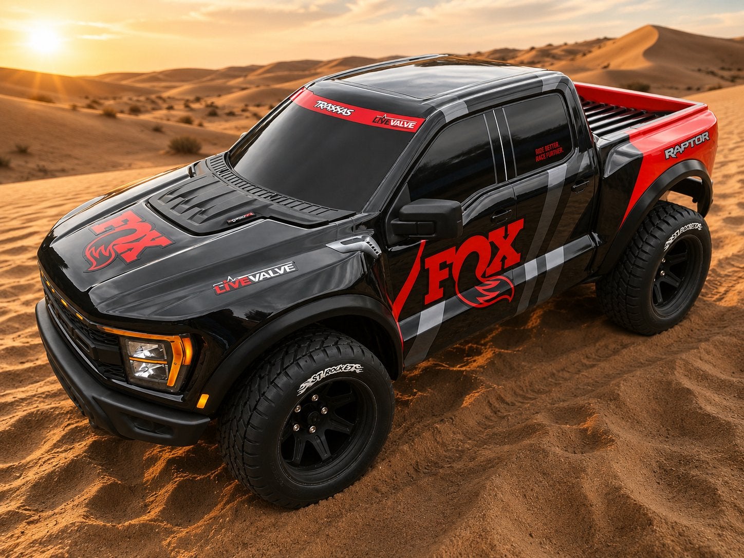 Traxxas Ford Raptor R ultimate, Elektro, Ophalen of Verzenden, Zo goed als nieuw, Schaal 1:10