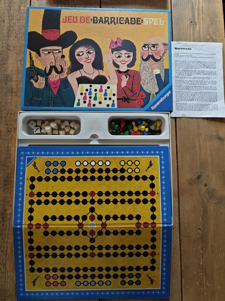 2 X Barricade., Ravensburger., Ravensburger., Ophalen of Verzenden, Zo goed als nieuw