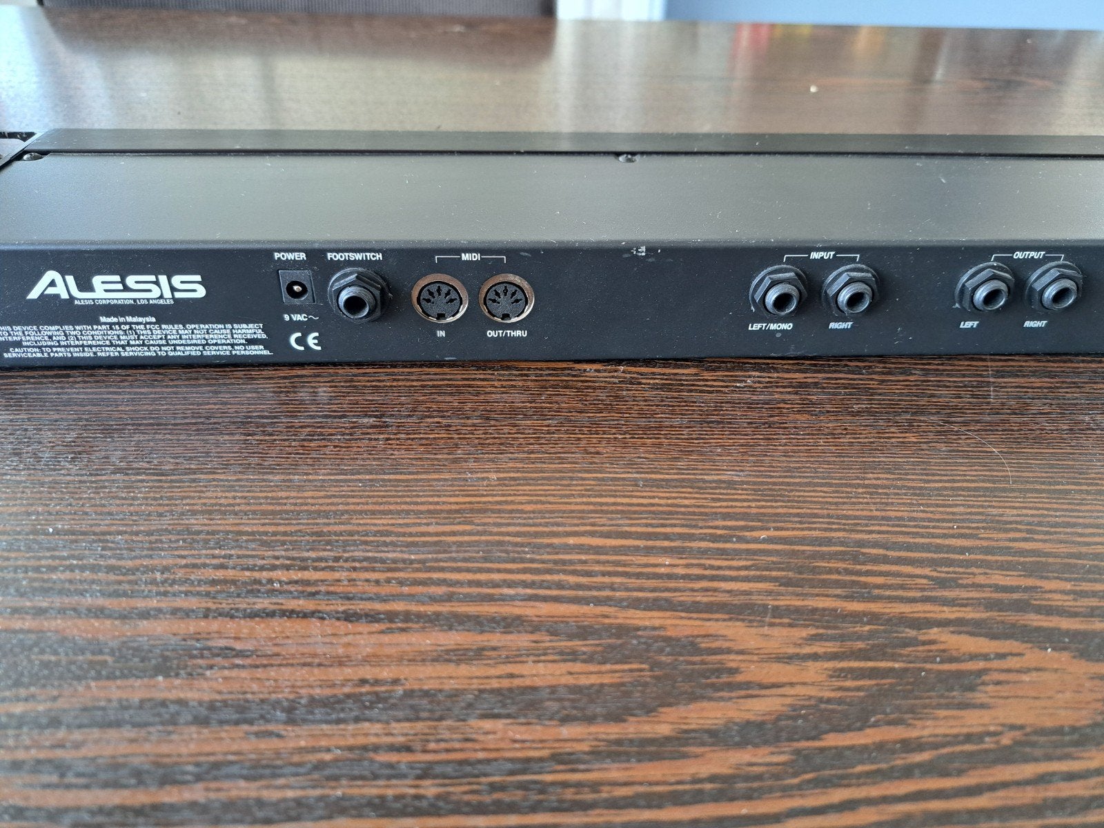 Alesis MicroVerb 4 - Digitale Multi-Effect Processor, Muziek en Instrumenten, Effecten, Ophalen of Verzenden, Gebruikt, Delay of Echo