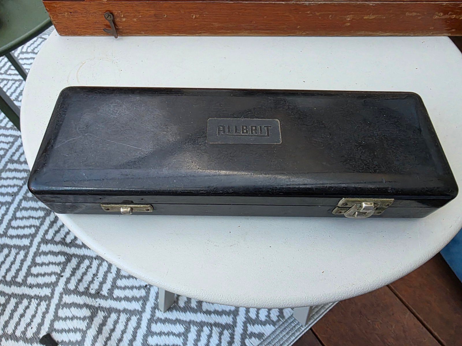 Vintage ALLBRIT Planimeter in Koffer - meetinstrum, Ophalen