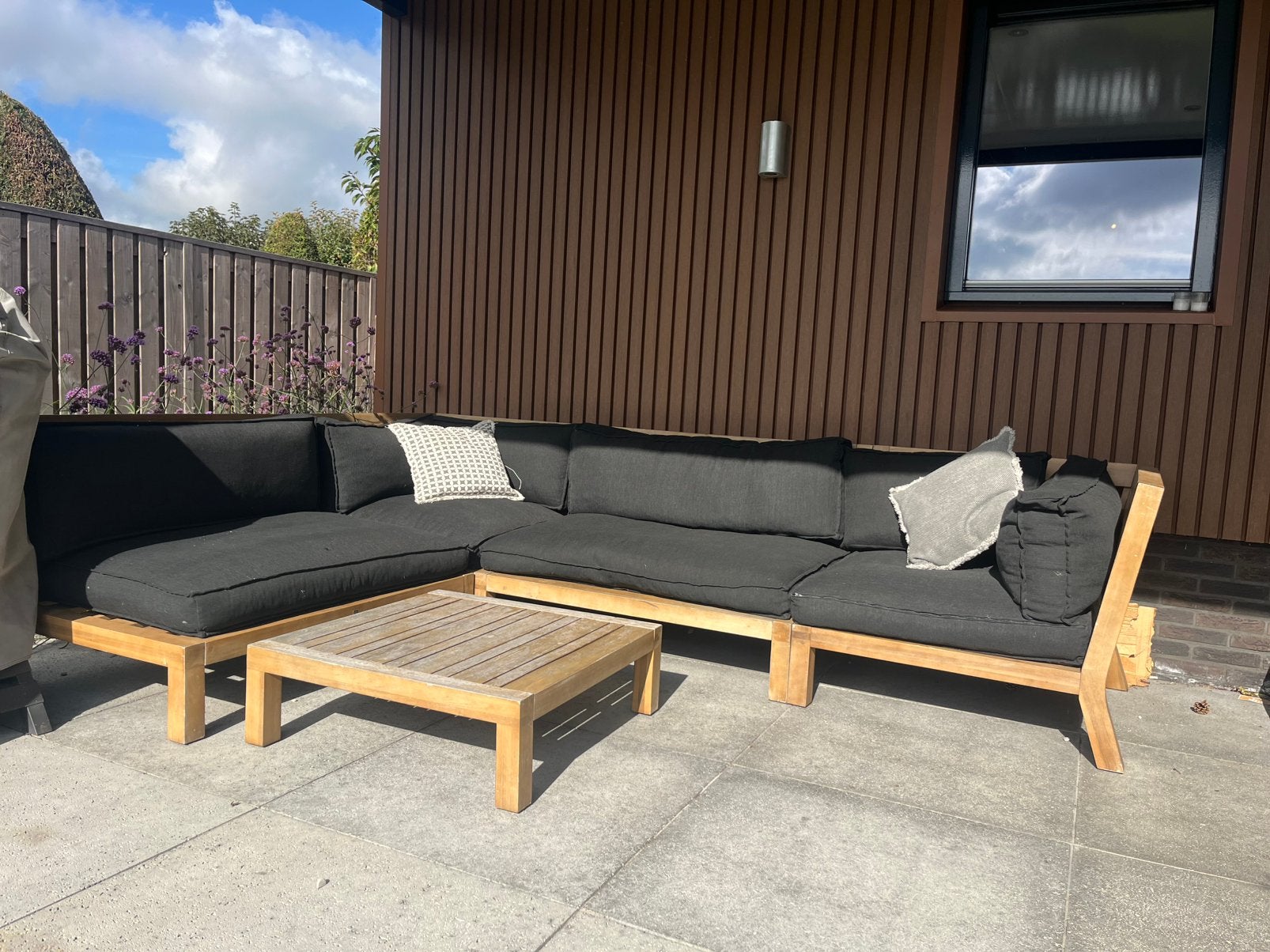 Palletbank Karwei met hoes