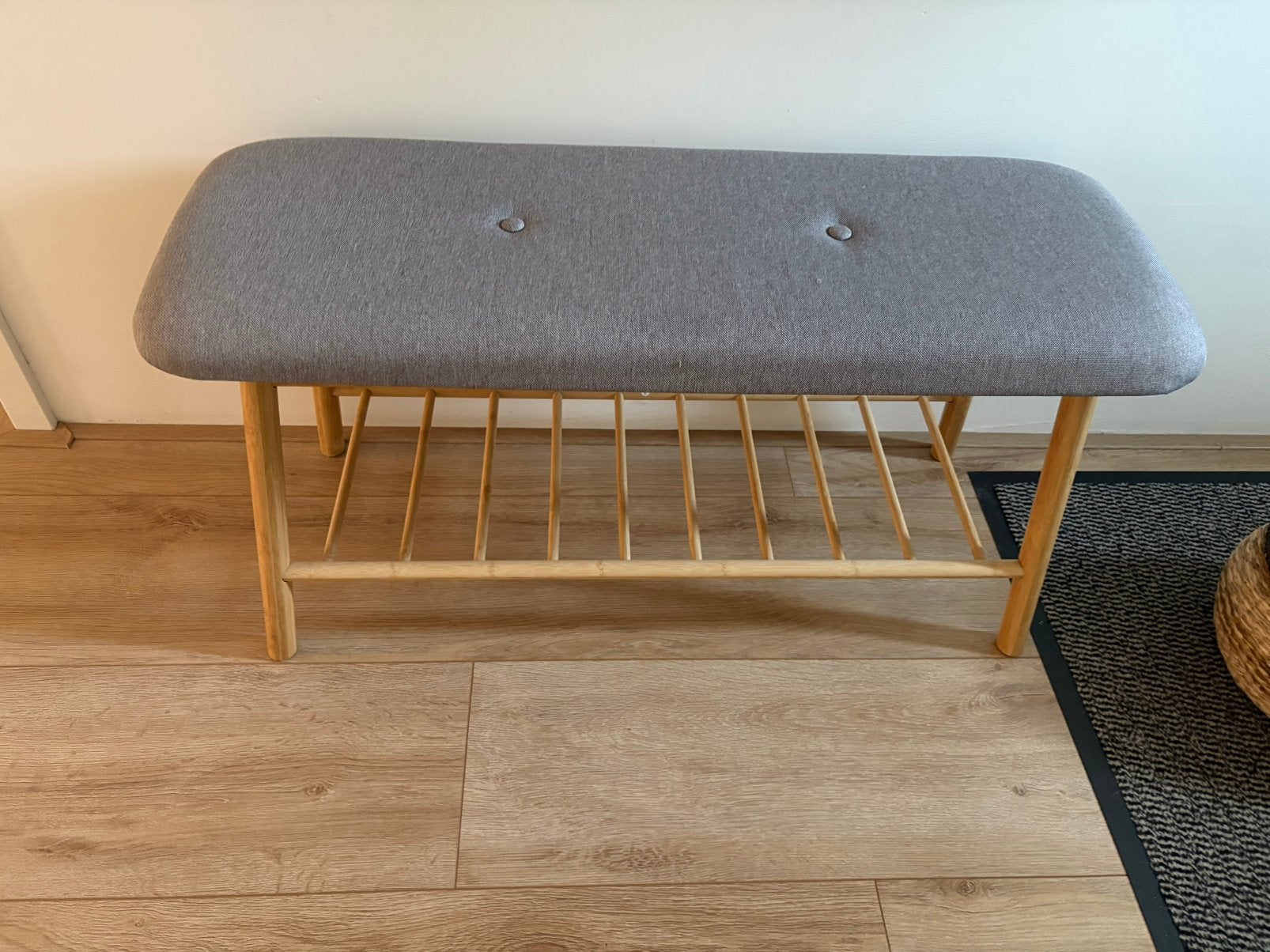 Leuk (hal)bankje van Jysk, Ophalen, Minder dan 50 cm, 125 cm of meer, Zo goed als nieuw