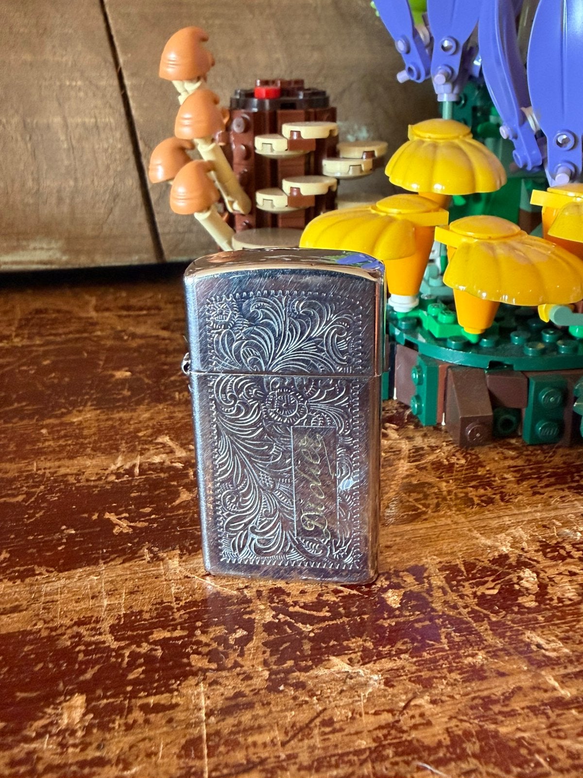 Zippo Venetian Slim 1993, Ophalen of Verzenden, Aansteker