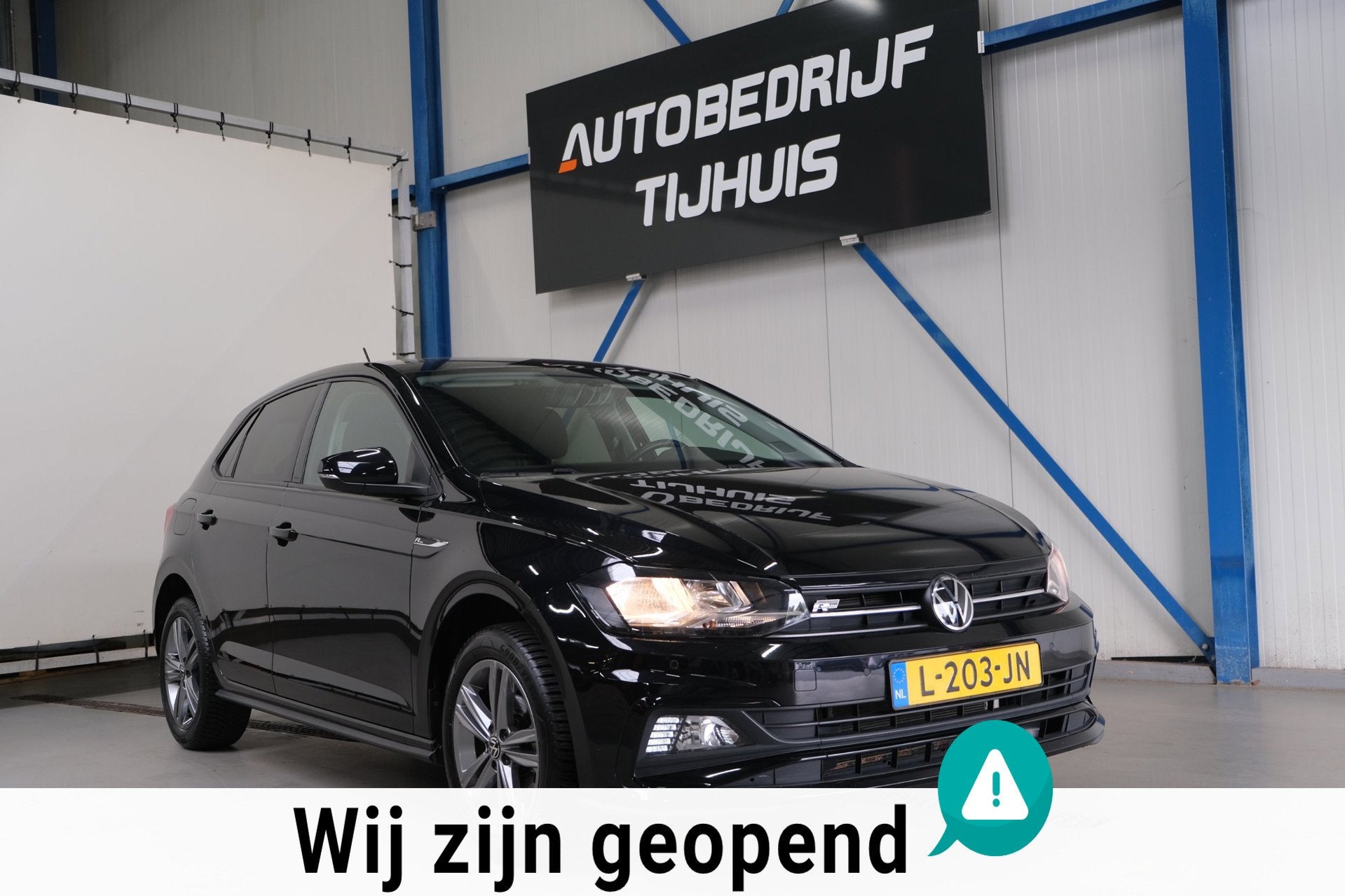 Volkswagen Polo 1.0 TSI R-Line Edition Automaat - N.A.P. Air, Gebruikt, Euro 6, 95 pk, 1096 kg