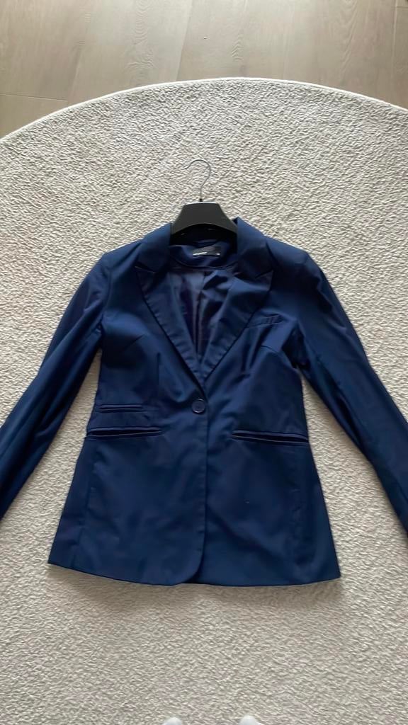 Nieuwe dames blazer van Vera moda mt 40, Ophalen of Verzenden, Nieuw, Maat 38/40 (M), Blauw