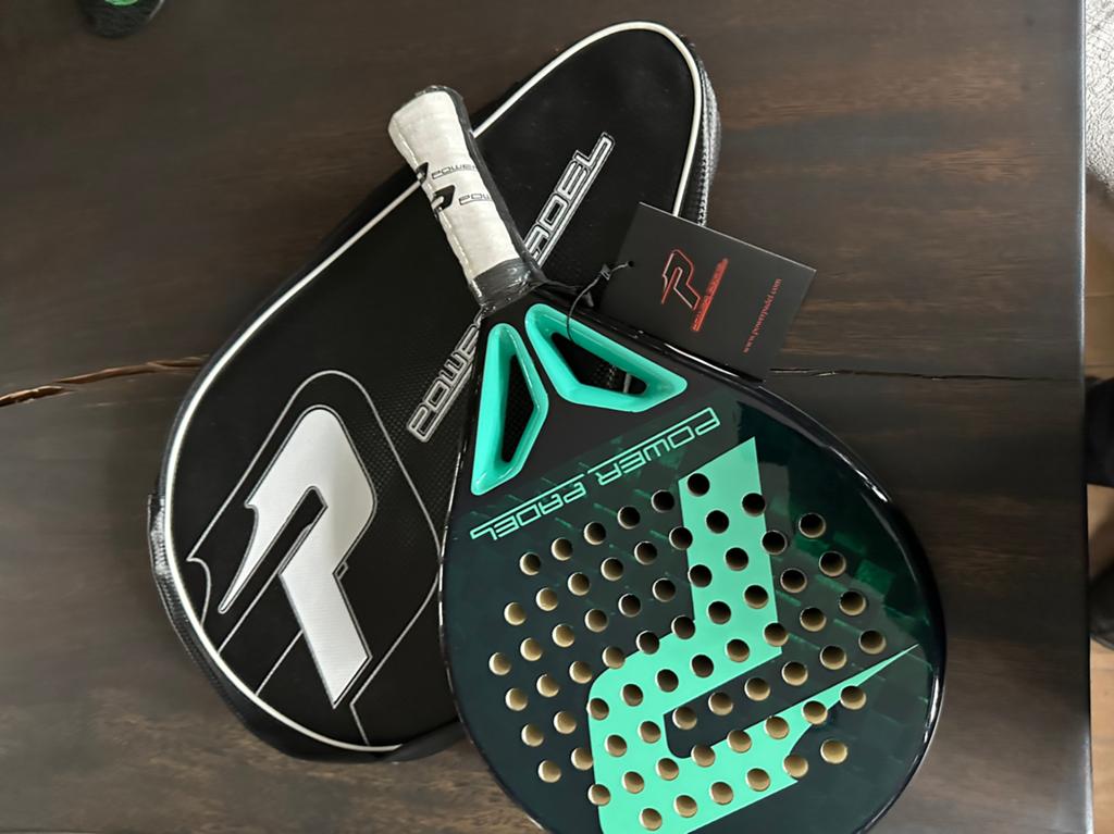 NIEUW power padel racket met hoes, Ophalen of Verzenden, Nieuw