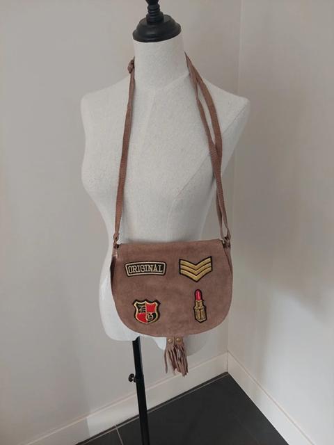 Stoere leren tas bruin - nieuw - koopje!, Ophalen of Verzenden, Nieuw, Bruin, Overige typen