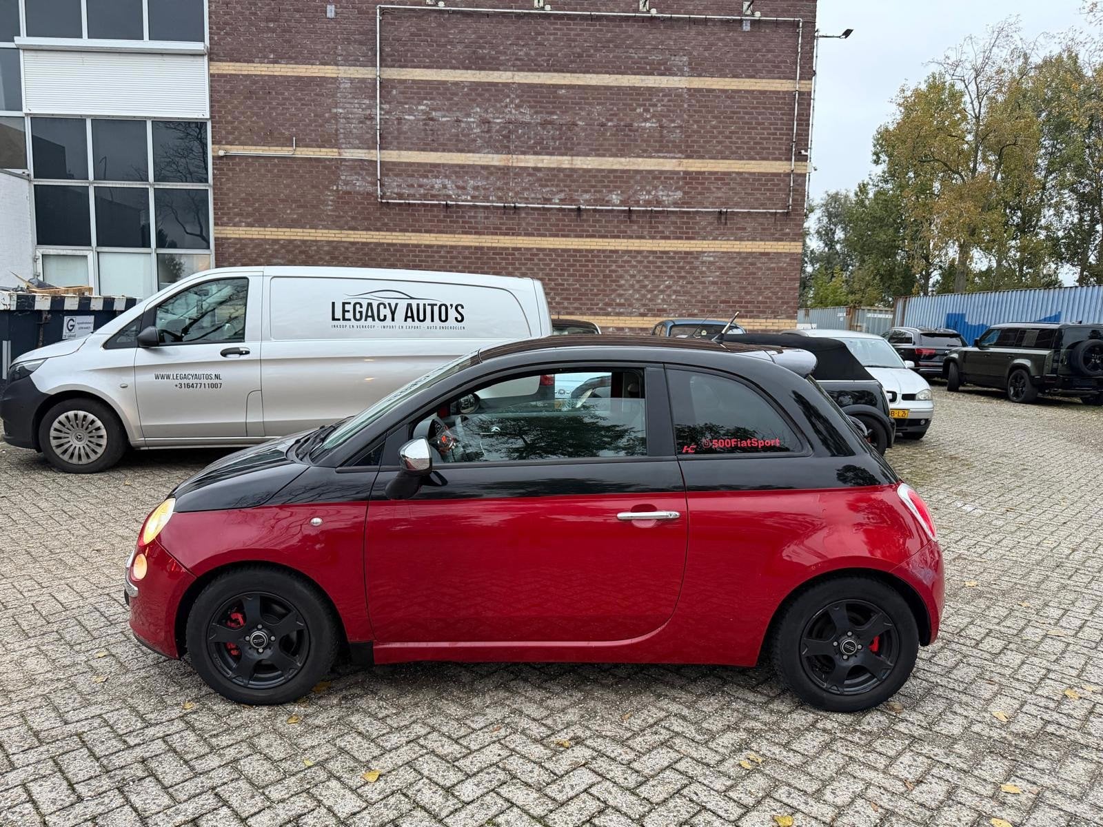 Fiat 500 1.4-16V Pop - APK 08/2027 - RIJDT & SCHAKELT GOED!, Voorwielaandrijving, 101 pk, Gebruikt, 4 cilinders