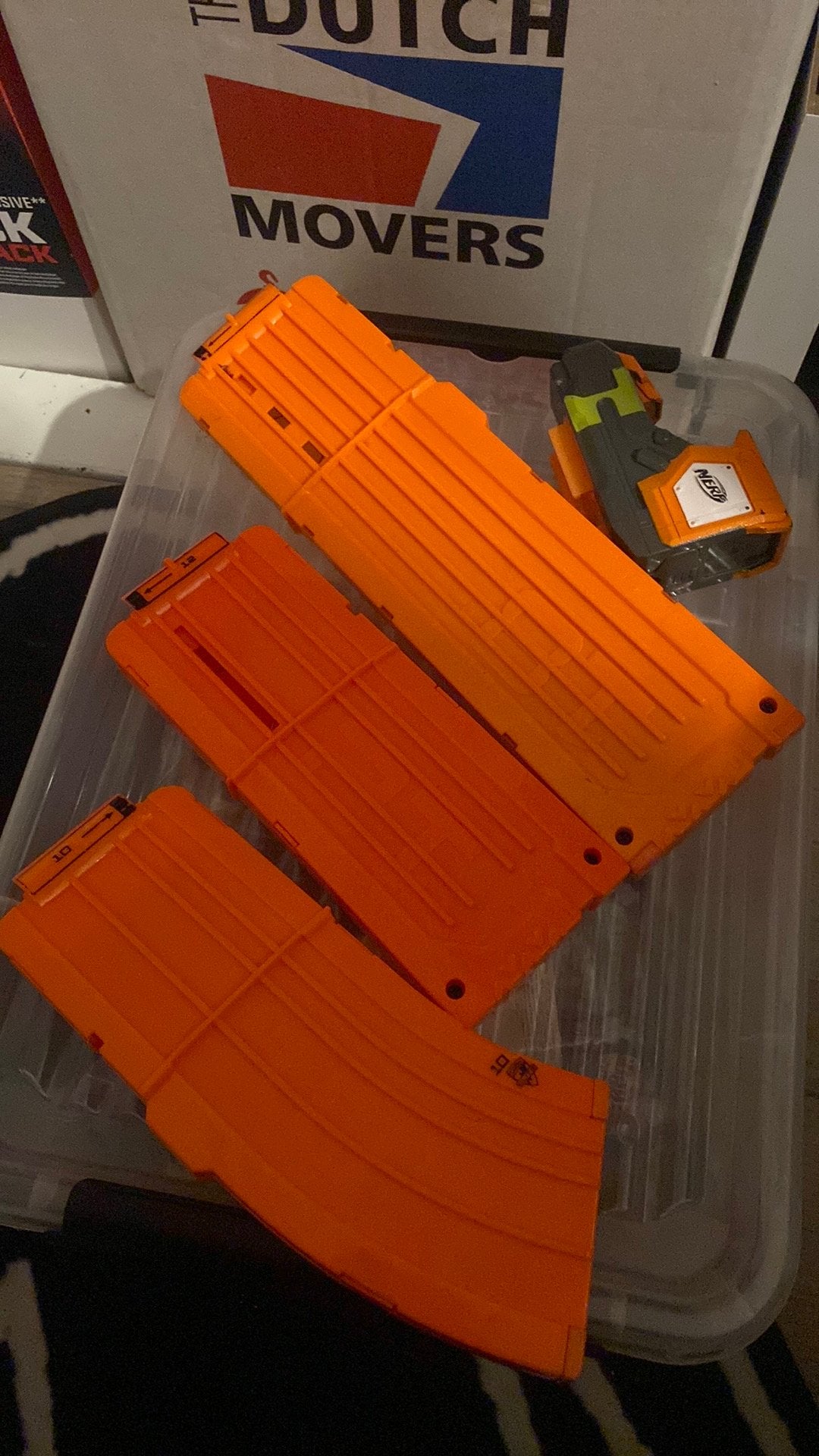 Nerf Magazijnen en kijker, Ophalen of Verzenden, Zo goed als nieuw