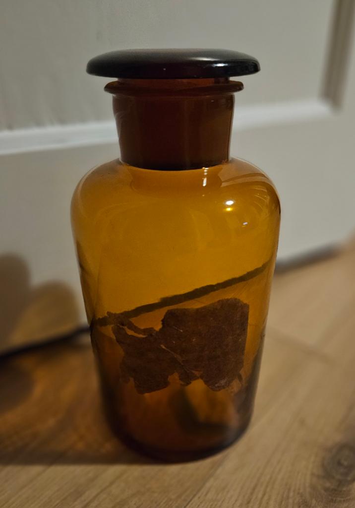 Grote oude apothekersfles, Ophalen of Verzenden
