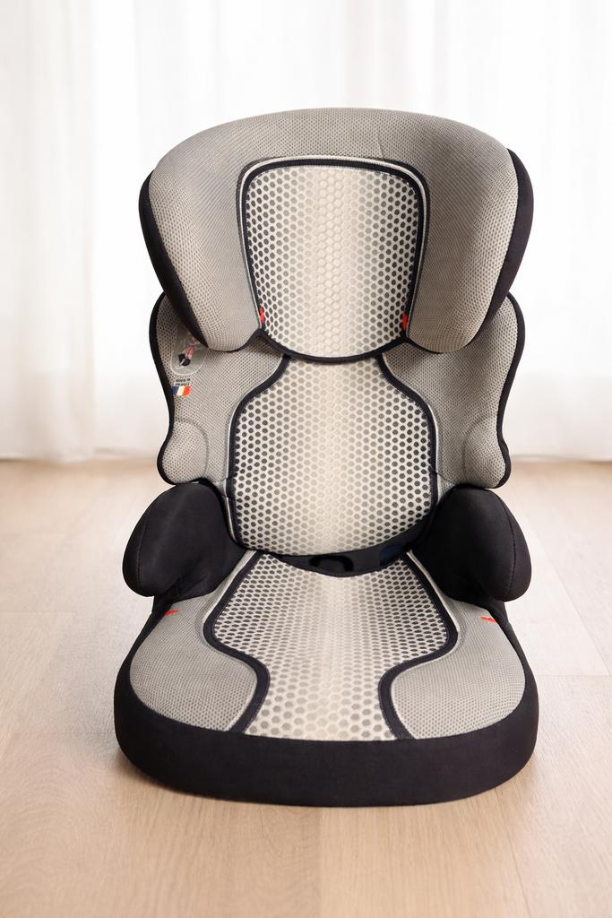 Comfortabele Stoelverhoger Auto - Grijs/Zwart, 15 t/m 36 kg, Afneembare rugleuning, Ophalen, Overige merken