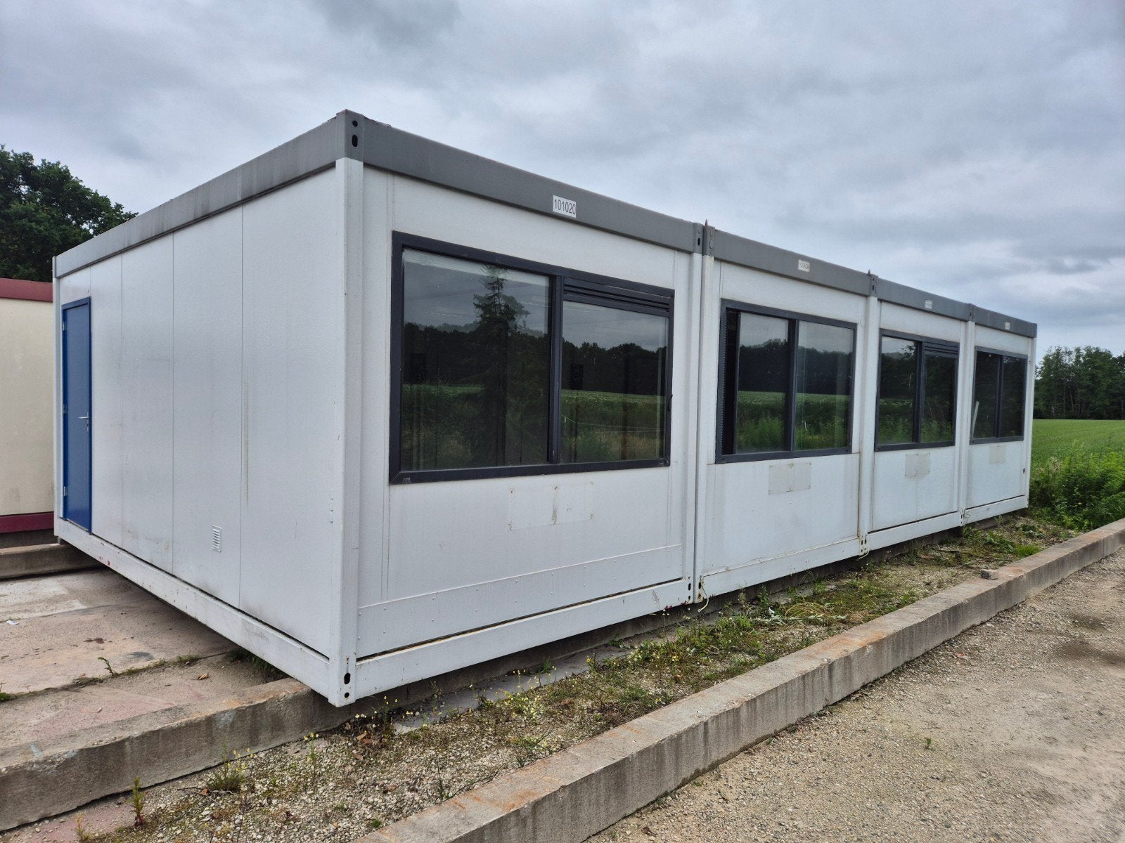 6x12m of 6x9m woonunit kantoorunit bouwkeet container unit, Ophalen