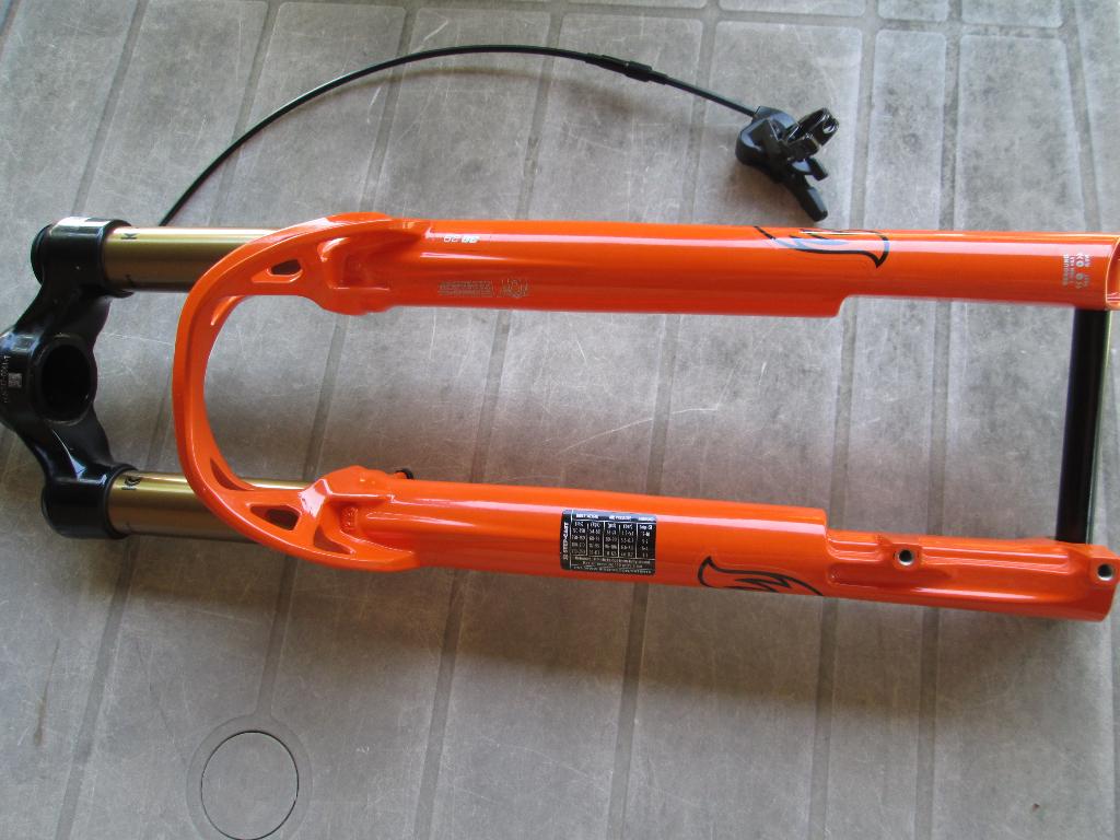 FOX RACING SHOX 32 GRIP SL STEPCAST FACTORY VOORVORK, Ophalen, Zo goed als nieuw, Aluminium, Mountainbike