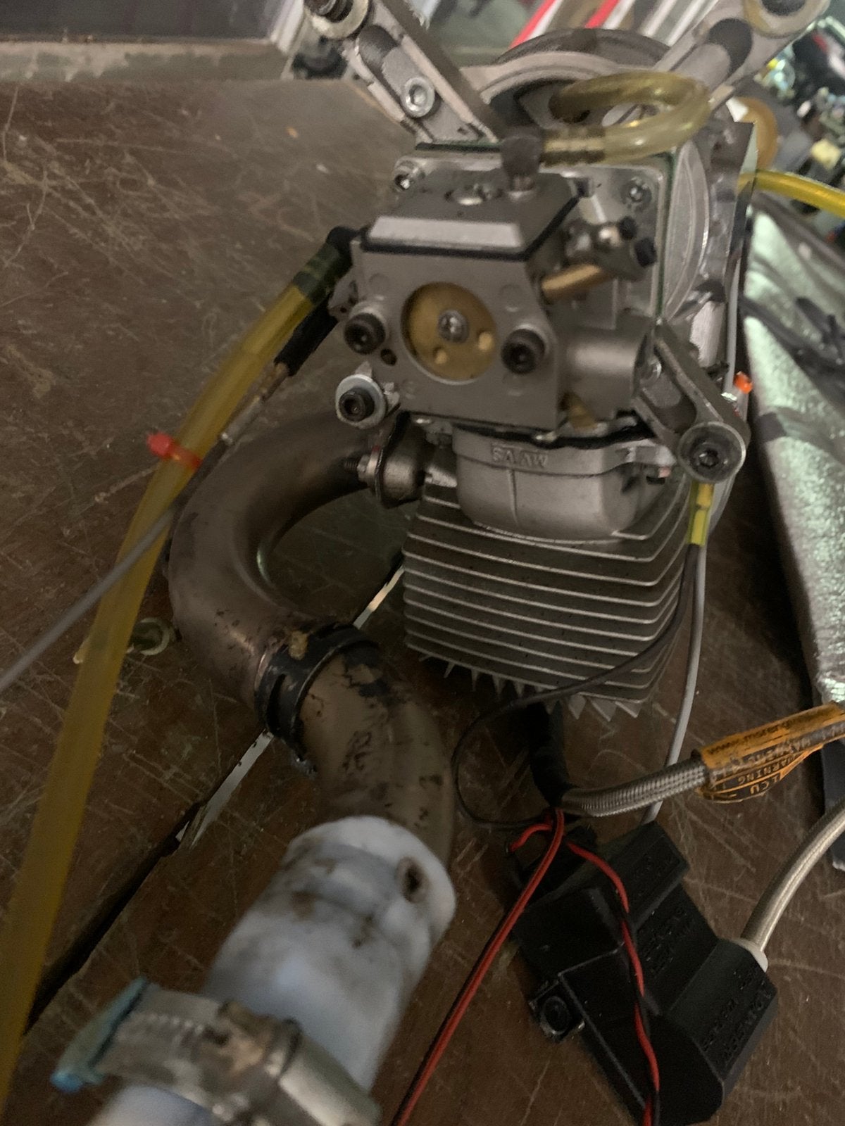 Mvvs/evolution 80cc, Hobby en Vrije tijd, Modelbouw | Radiografisch | Vliegtuigen, Verzenden, Gebruikt, Benzine, RTF (Ready to Fly)