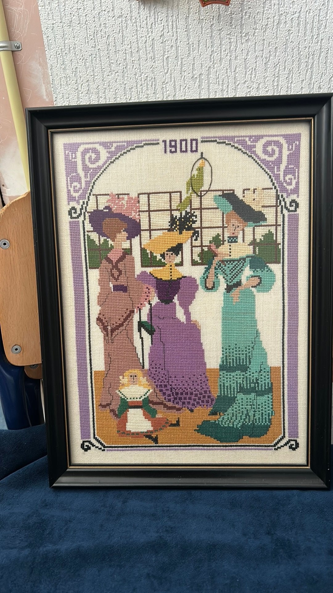 Vintage schilderij, Ophalen of Verzenden, Zo goed als nieuw, Overige typen