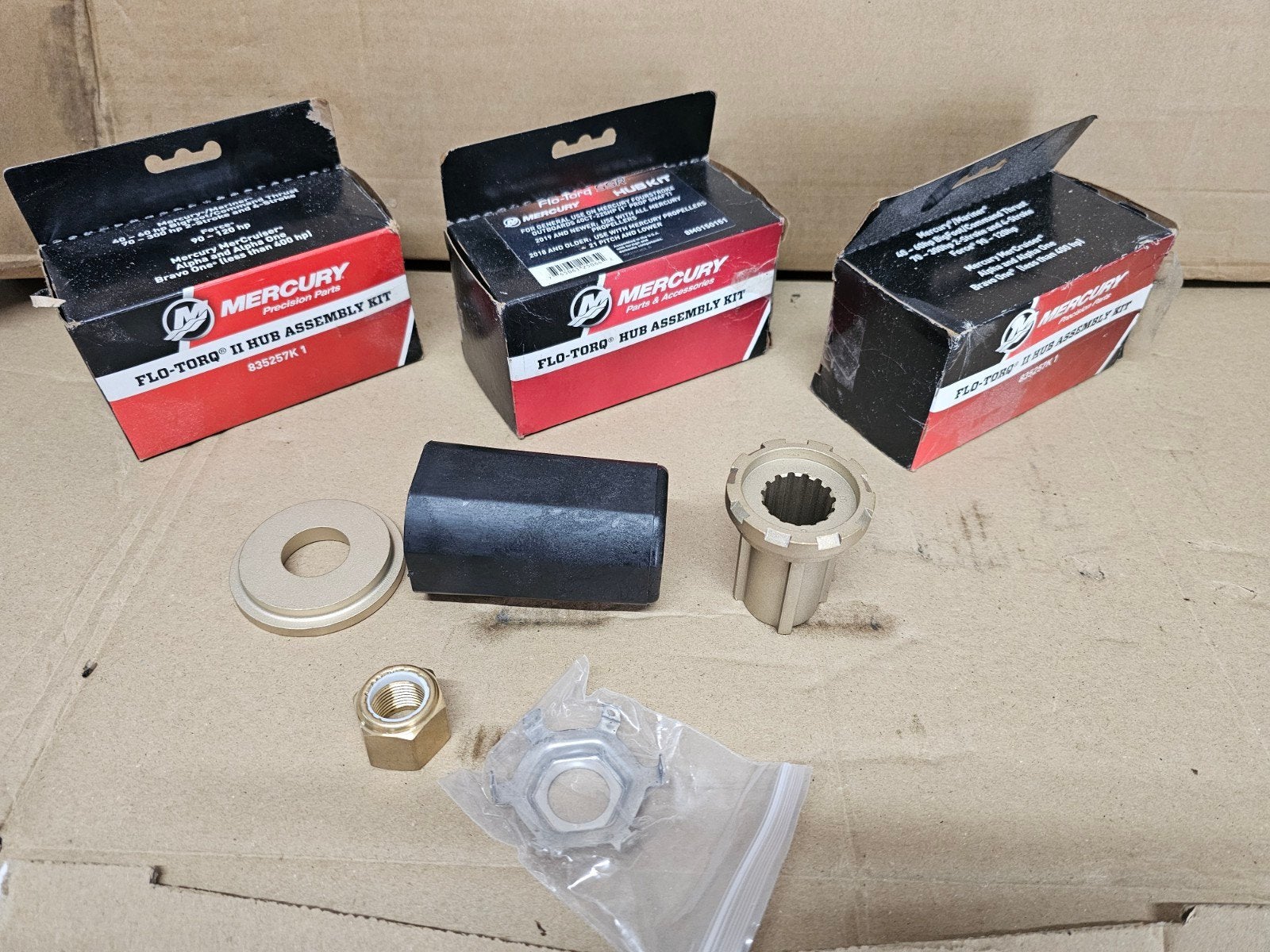 Hub / hubkit flo-torq ii hub kit Mercury Mercruiser Yamaha, Watersport en Boten, Ophalen of Verzenden, Motor en Techniek