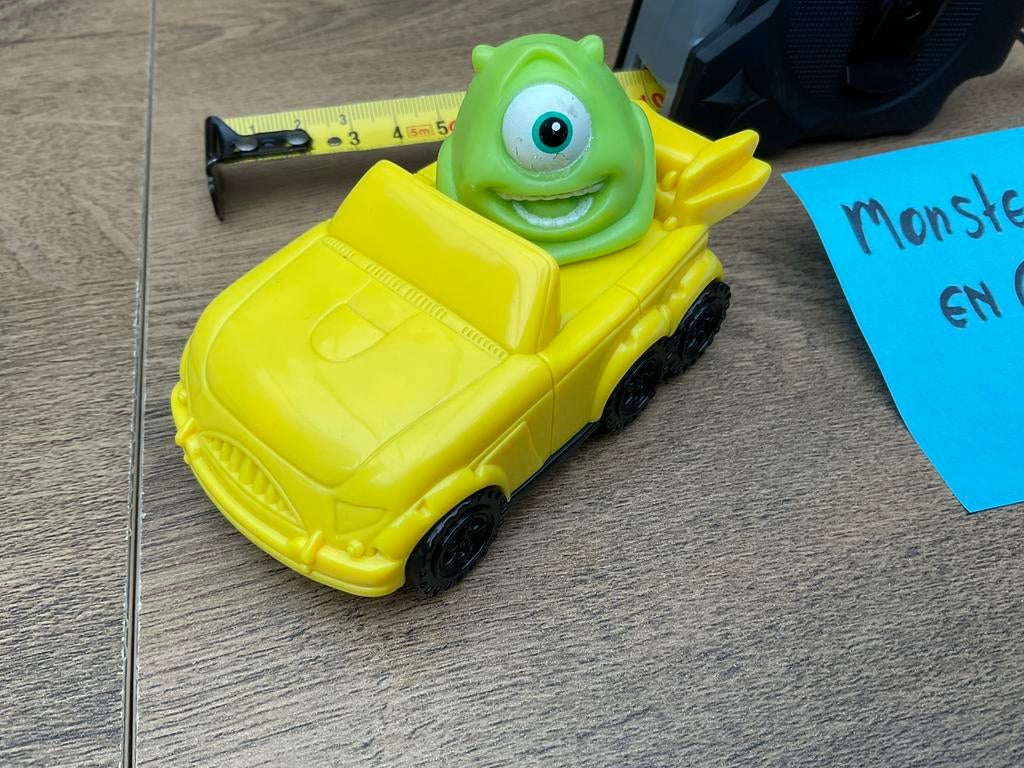 Zgan gebruikte Mike Wazowski MONSTERS & Co figuurtje, Ophalen, Overige figuren, Zo goed als nieuw, Beeldje of Figuurtje