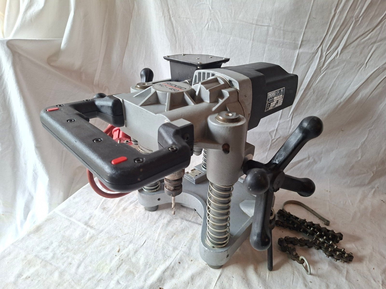 Ridgid HC-450 Gatenzaagmachine 230V, Ophalen, Zo goed als nieuw