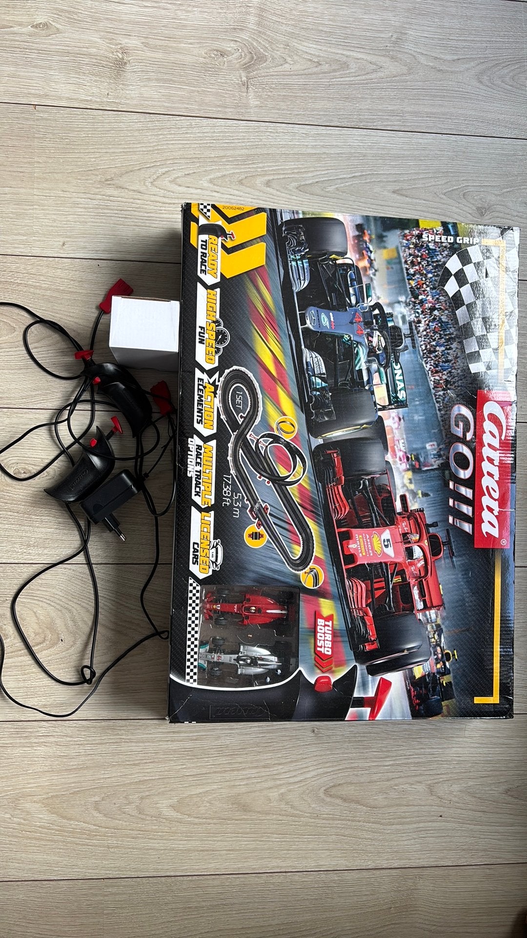 Carrera go racebaan f1, Kinderen en Baby's, Ophalen of Verzenden, Zo goed als nieuw, Elektrisch, Carrera